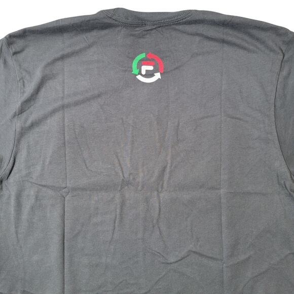 Fila Mountain Vista Tee Dark Grey Heather M NWT - Picture 5 of 10